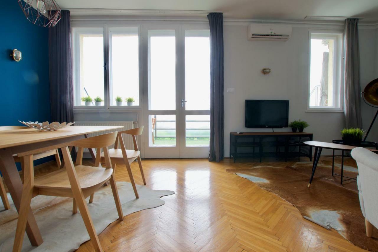 Standard Apartment By Hi5 - Incredible View With Terrace Budapest Kültér fotó